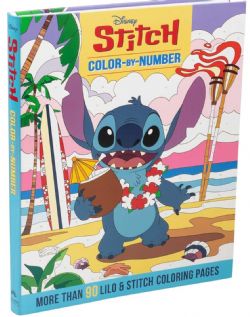 STITCH - CAHIER À COLORIER PAR NUMÉROS - 192 PAGES